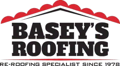 Business logo for Basey’s Roofing