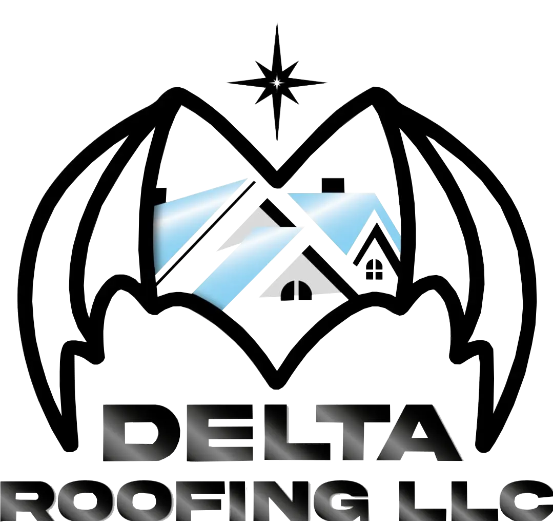Business logo for Delta Roofing LLC